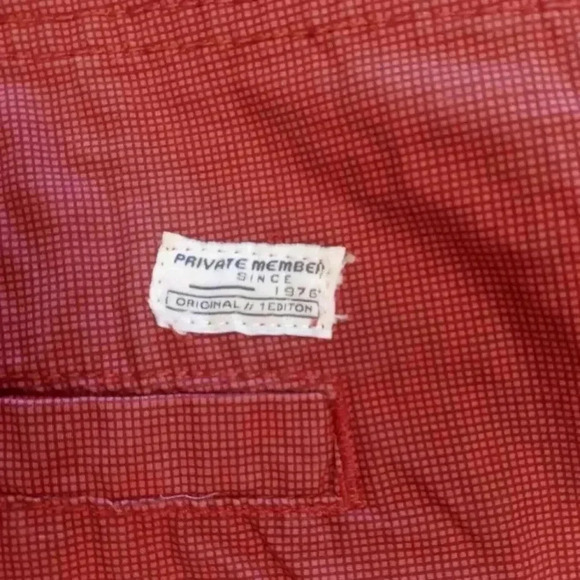 Private Member Red Shorts Size 38 - Picture 8 of 8